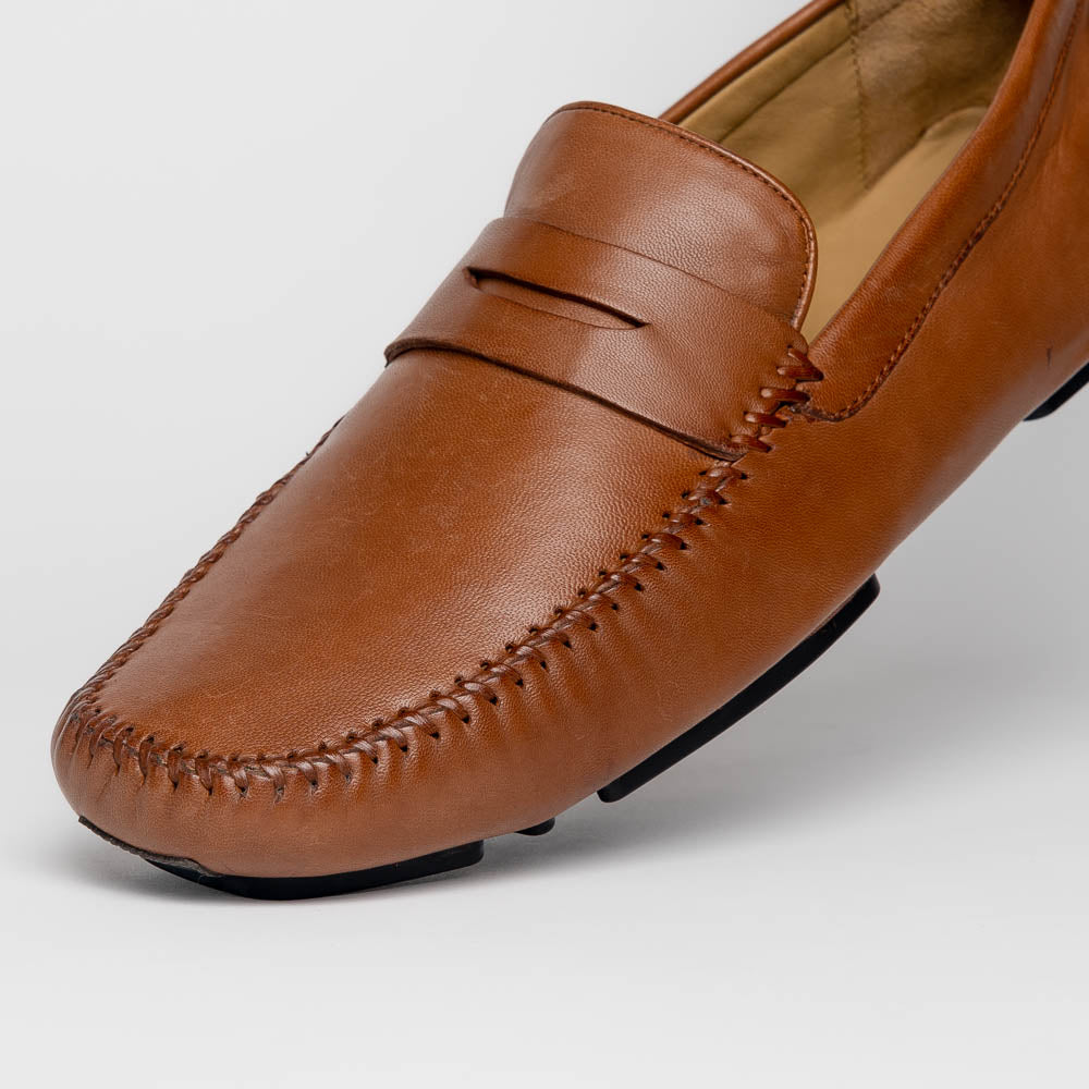 Robert Zur Sven Driving Shoes Saddle Tan