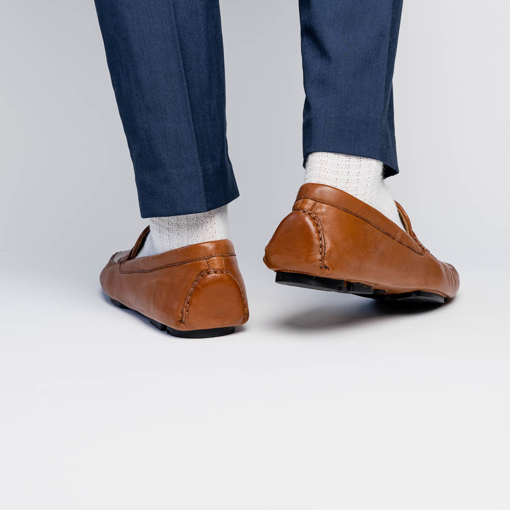 Robert Zur Sven Driving Shoes Saddle Tan