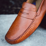 Robert Zur Sven Driving Shoes Saddle Tan