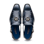 Mezlan Lizard Sandals Navy (EXCLUSIVE) (SX4920L)
