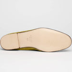Zelli Tasca Suede Penny Loafers Mustard (16-100-MUS)