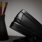 Handsewn Shoe Co. Tassel Kilt Loafer Black