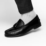 Handsewn Shoe Co. Tassel Kilt Loafer Black