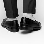 Handsewn Shoe Co. Tassel Kilt Loafer Black
