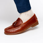 Handsewn Shoe Co. Tassel Kilt Loafer Brown