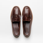 Handsewn Shoe Co. Tassel Kilt Loafer Dark Brown