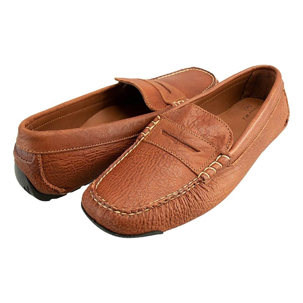 TB Phelps Augusta Bison Driver Trapper Tan