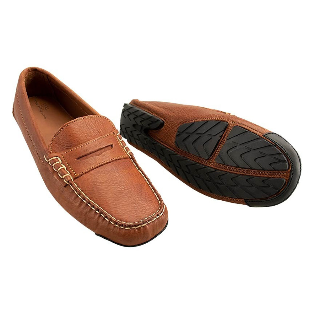 TB Phelps Augusta Bison Driver Trapper Tan