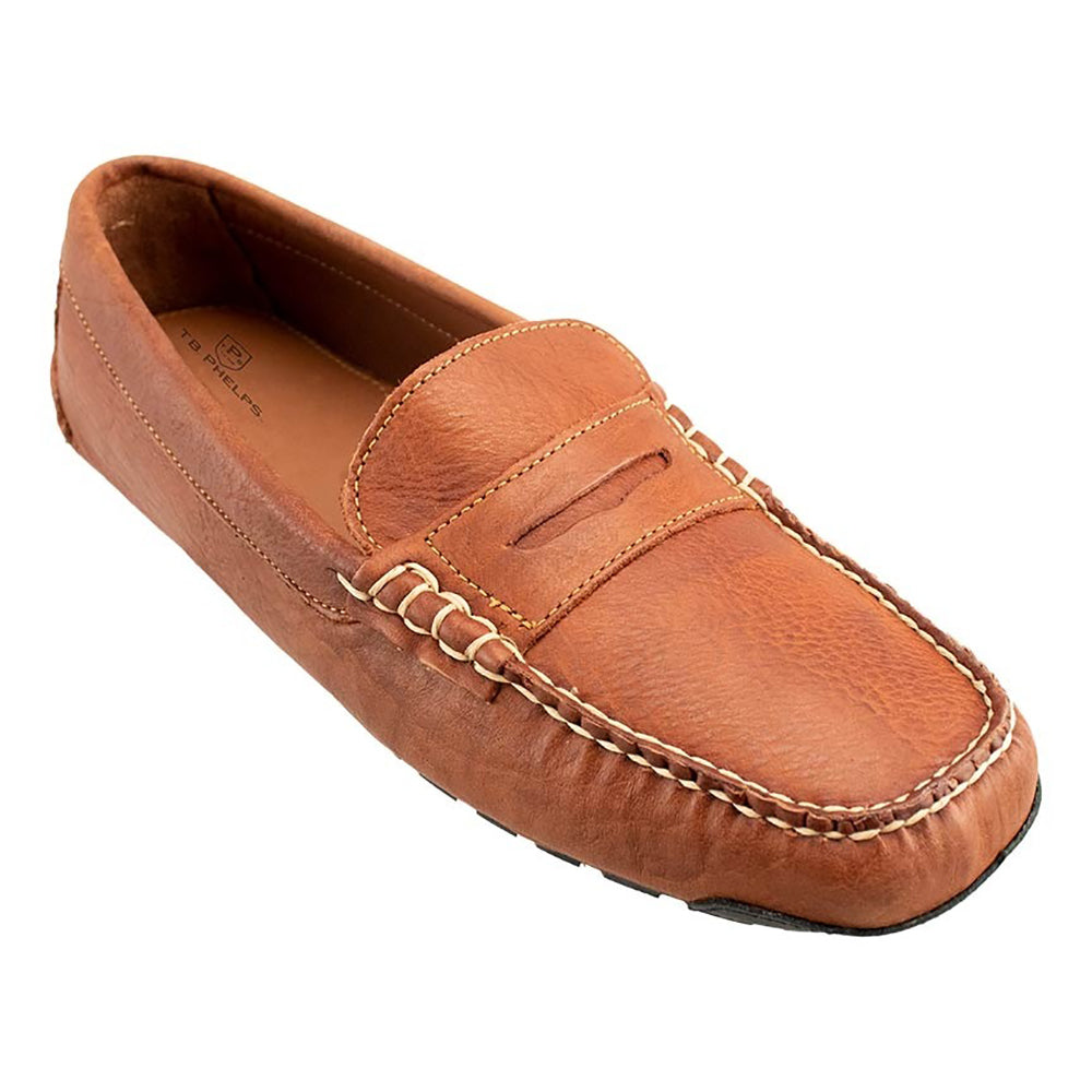 TB Phelps Augusta Bison Driver Trapper Tan