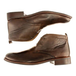 TB Phelps Bixby Sheepskin Chukka Boots Mahogany