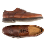 TB Phelps Bixby Sheepskin Wingtip Pecan