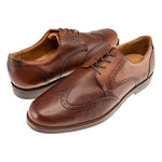 TB Phelps Bixby Sheepskin Wingtip Pecan