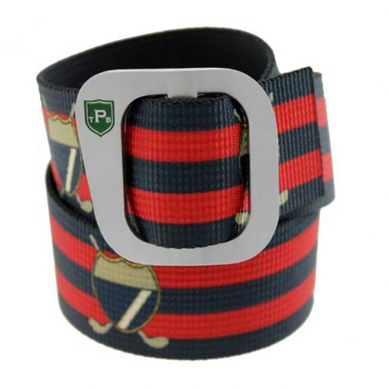 TB Phelps Brunswick Aluminum Slide Belt Regimental