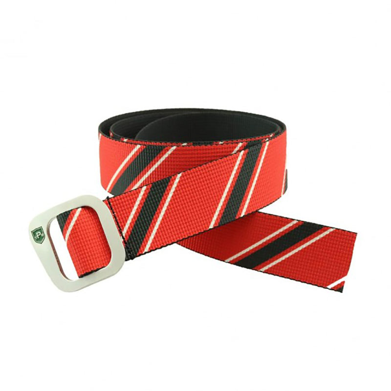 TB Phelps Brunswick Aluminum Slide Belt Repp Stripe 408BKRD