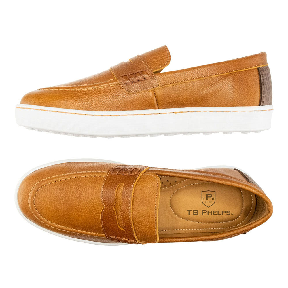 TB Phelps Clubhouse Penny Sneakers Tan