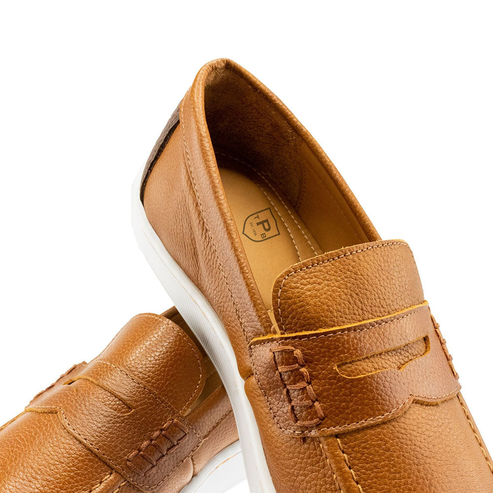 TB Phelps Clubhouse Penny Sneakers Tan