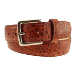 TB Phelps Colombia Croco Dress Belt Sport Rust