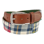 TB Phelps Fabric Belt Classic Madras