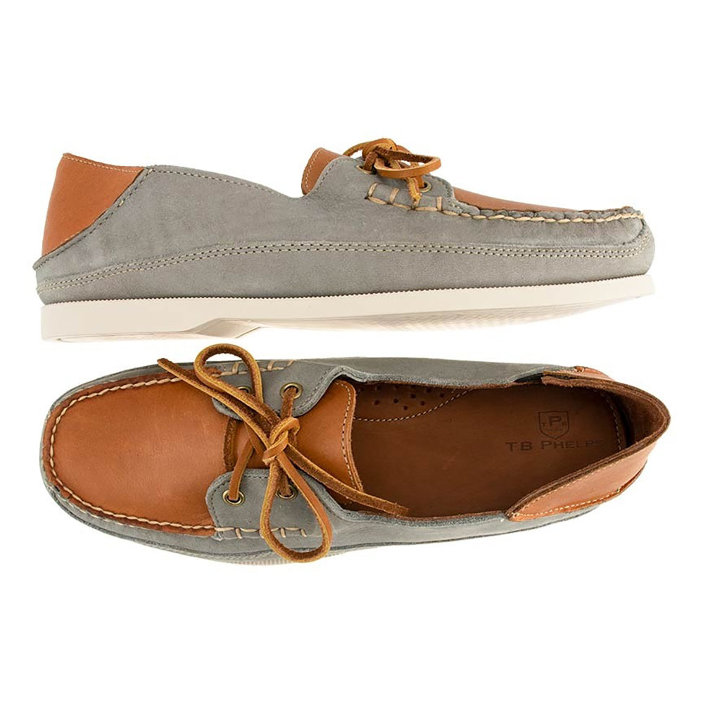 TB Phelps Glenn Boat Shoes Grey