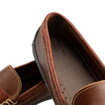 TB Phelps Key West Combo Penny Loafers Briar Waxy Sport Rust Croco