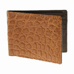 TB Phelps Lancaster Alligator Wallet Cognac