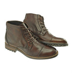 TB Phelps Mansfield Deerskin Boots Chestnut