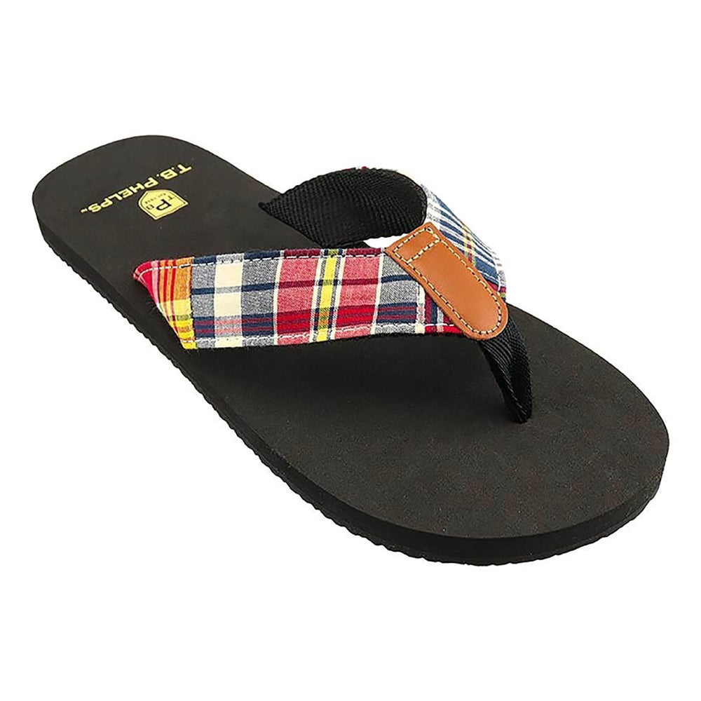 TB Phelps Men's Newport Sandals Madras