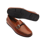 TB Phelps Milano Horsebit Driving Loafers Tan