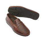 TB Phelps Sundance Bison Driving Shoes Brown