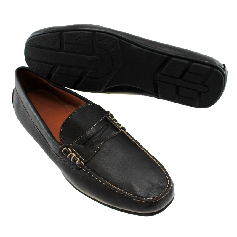 TB Phelps Sundance Elk Driving Shoes Black