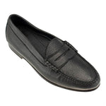 TB Phelps Ventura Deerskin Penny Loafer Black Stag
