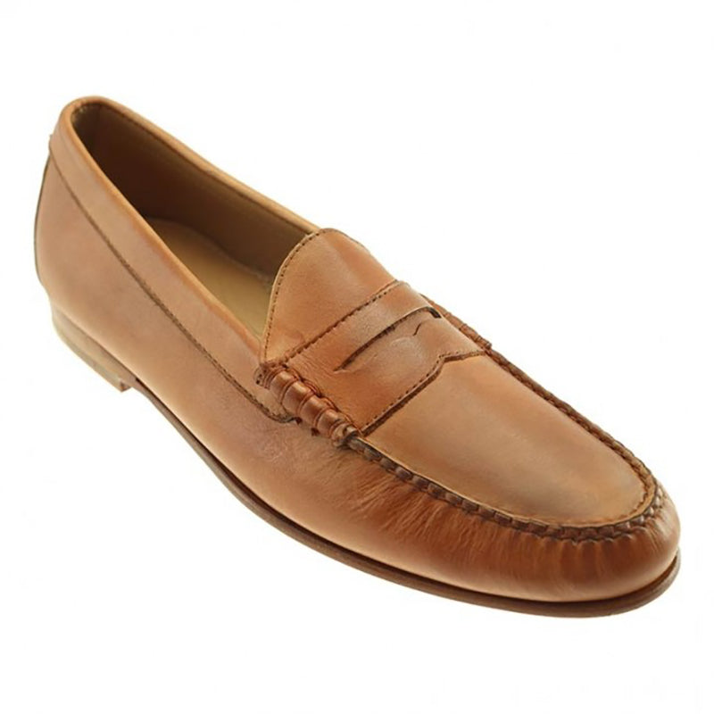TB Phelps Penny Loafers Tan