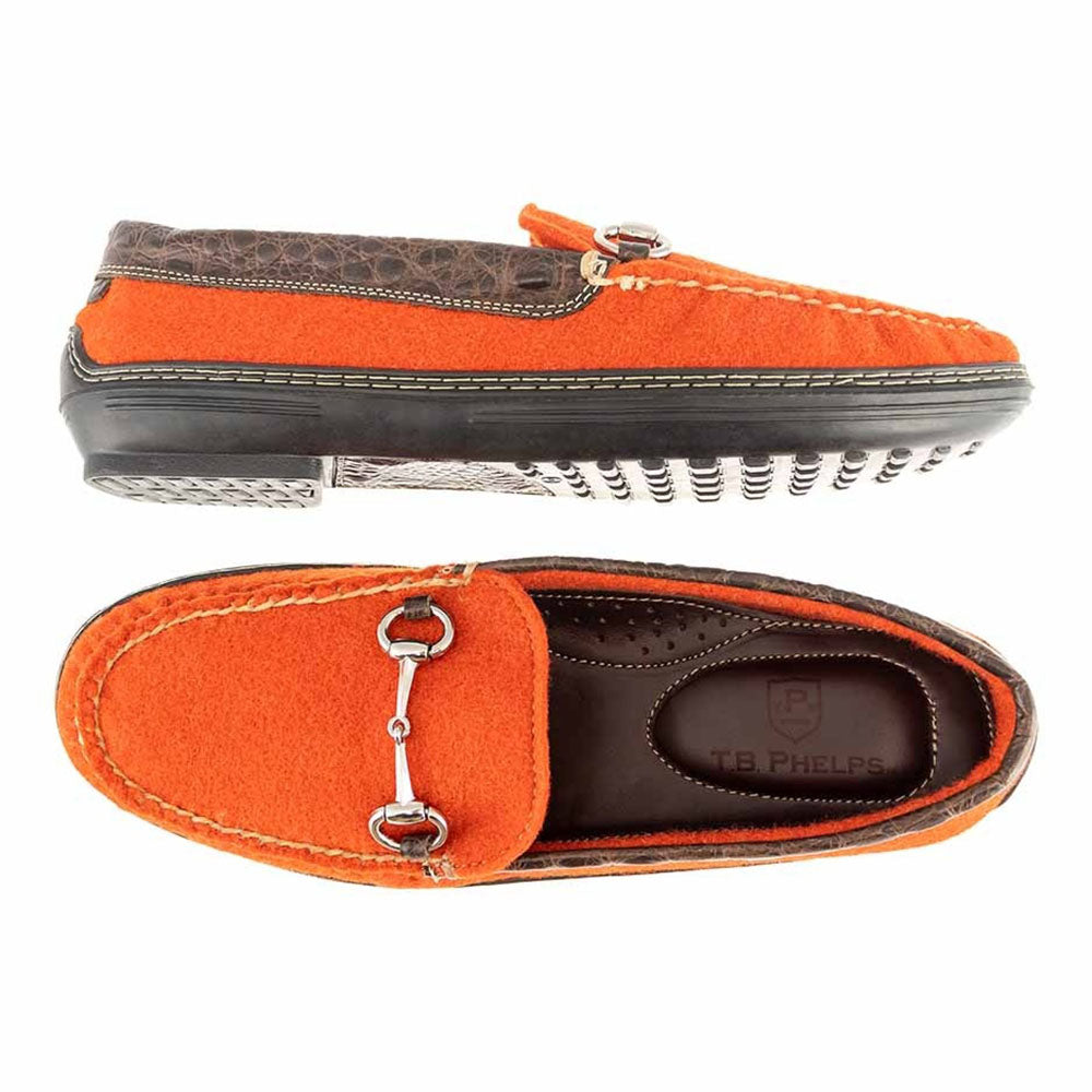 TB Phelps Wool Bit Drivers Orange