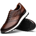 Zelli Testo Italian Calfskin Sneakers Brown (65-395-BRN)