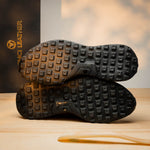 Vinci Leather The Aslan Knitted Sneaker Tan