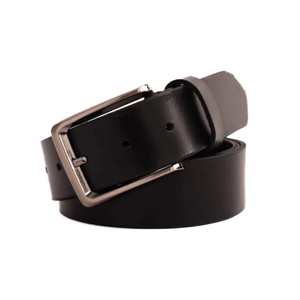 The Mercury Calfskin Belt Black