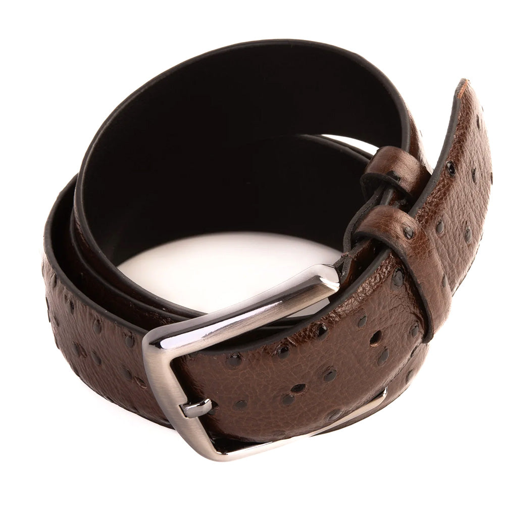 Vinci Leather The Monterrey Leather Belt Brown