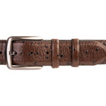 Vinci Leather The Monterrey Leather Belt Brown