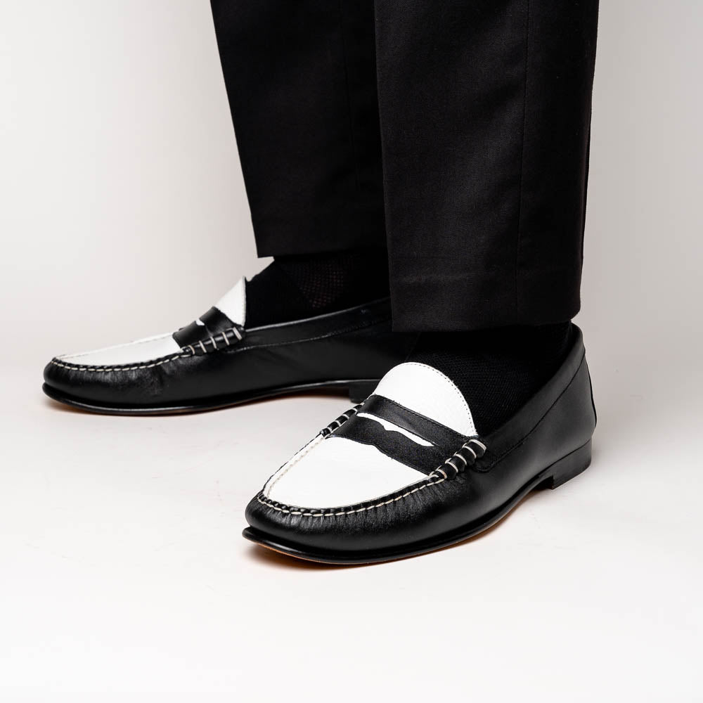 TB Phelps Loafers Black / White
