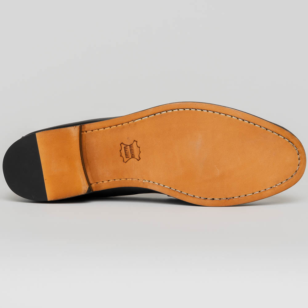 TB Phelps The Shag Loafers Black / White