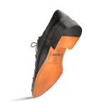 Mezlan Tillson Ostrich Plain Toe Blucher Black (4732-S)