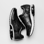 Belvedere Todd Ostrich Leg Sneakers Black (E02)