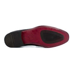 Corrente P000594 Tomaso Double Buckle Loafer Black