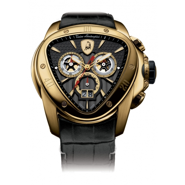 Tonino Lamborghini Spyder 1009 Chronographic Watch Gold