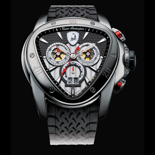 Tonino Lamborghini Spyder 1010 Chronographic Watch Black