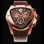 Tonino Lamborghini Spyder 1011 Chronographic Watch Gold/Brown