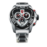 Tonino Lamborghini Spyder 1014 Stainless Steel Chronographic Watch Black