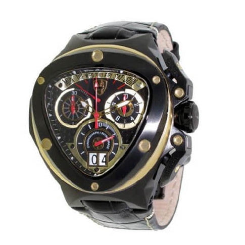 Tonino Lamborghini Spyder 3012 Chronographic Watch Black