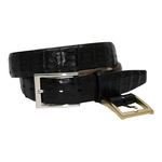 Torino Leather South American Caiman Crocodile Belt 