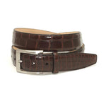 Torino Leather American Alligator Belt Brown